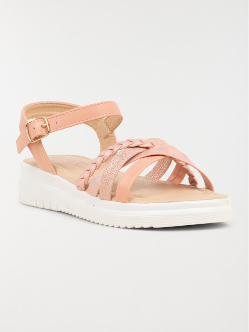 Sandales brides croisées fille (31-37)