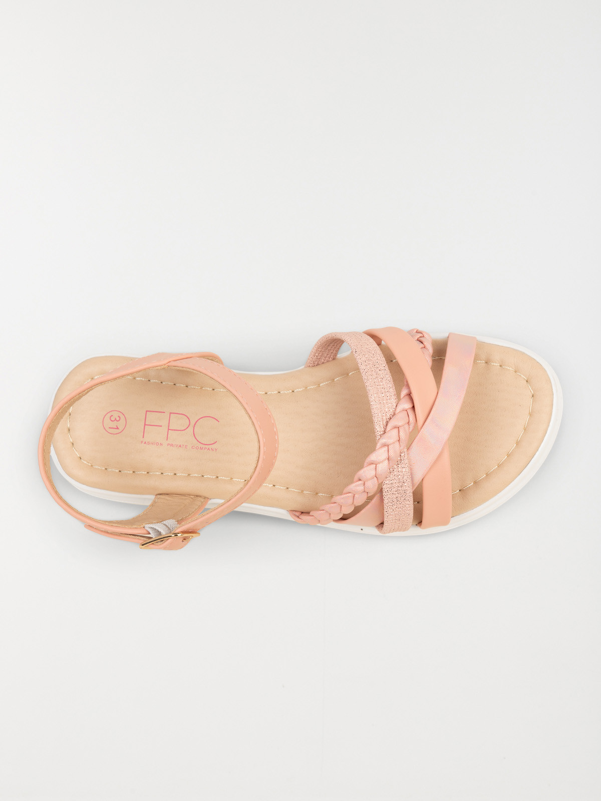 Sandales brides croisées fille (31-37)
