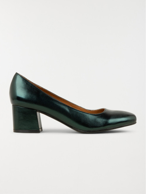 Escarpins coloris kaki femme (37-40)