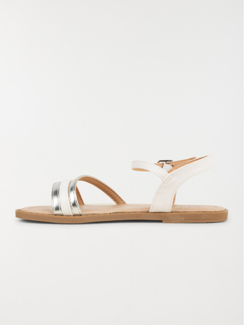 Sandales blanches fille (32-37) Sandales blanches fille (32-37)