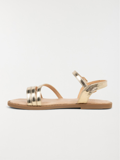 Sandales dorées fille (32-37)