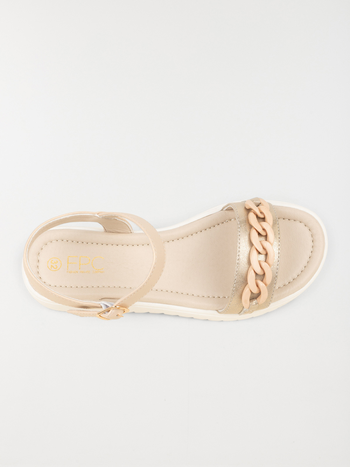 Sandales bride chaîne fille (32-36)