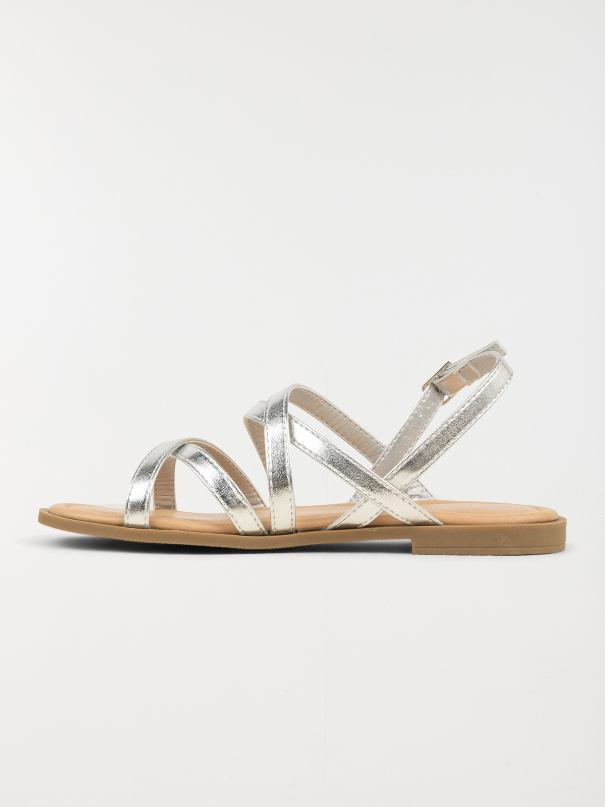 Sandales argentées fille (31-35)
