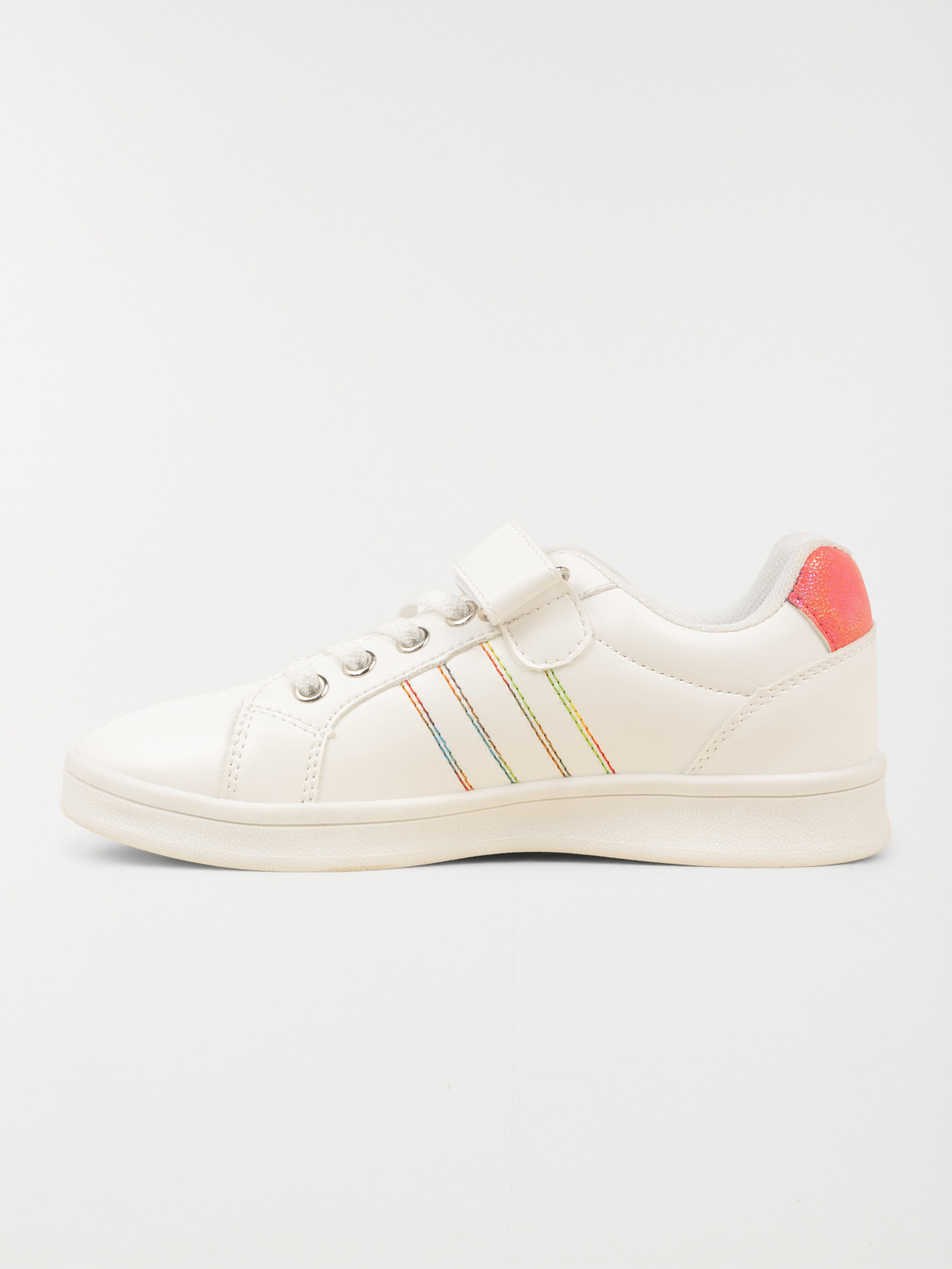 Basket blanches fantaisies fille (31-35) Basket blanches fantaisies fille (31-35)