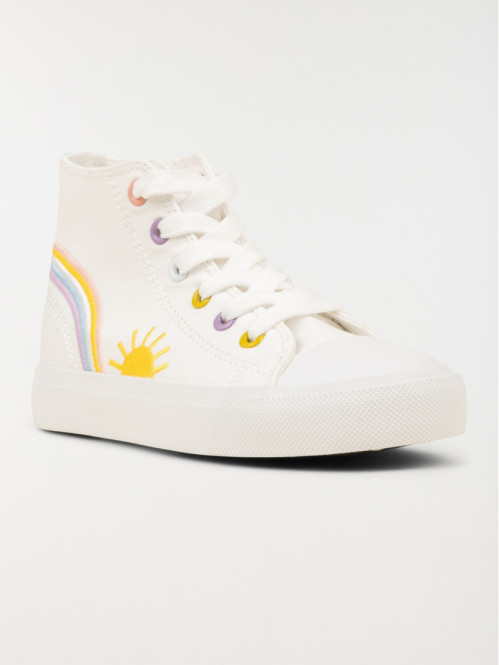 Tennis toile Arc-en-ciel fille (31-35) Tennis toile Arc-en-ciel fille (31-35)