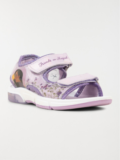 Nu-pied Wish lilas fille (24-29)