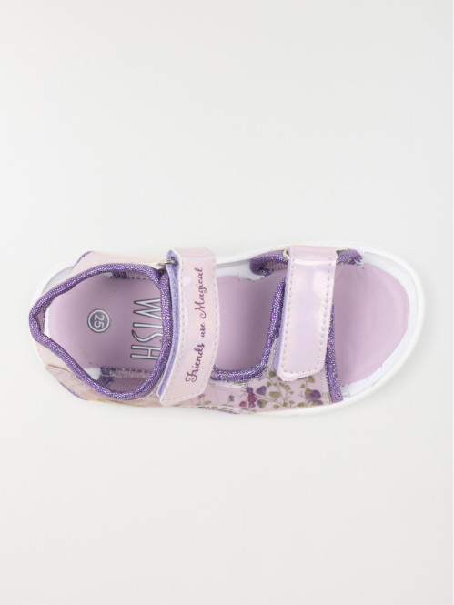 Nu-pied Wish lilas fille (24-29)