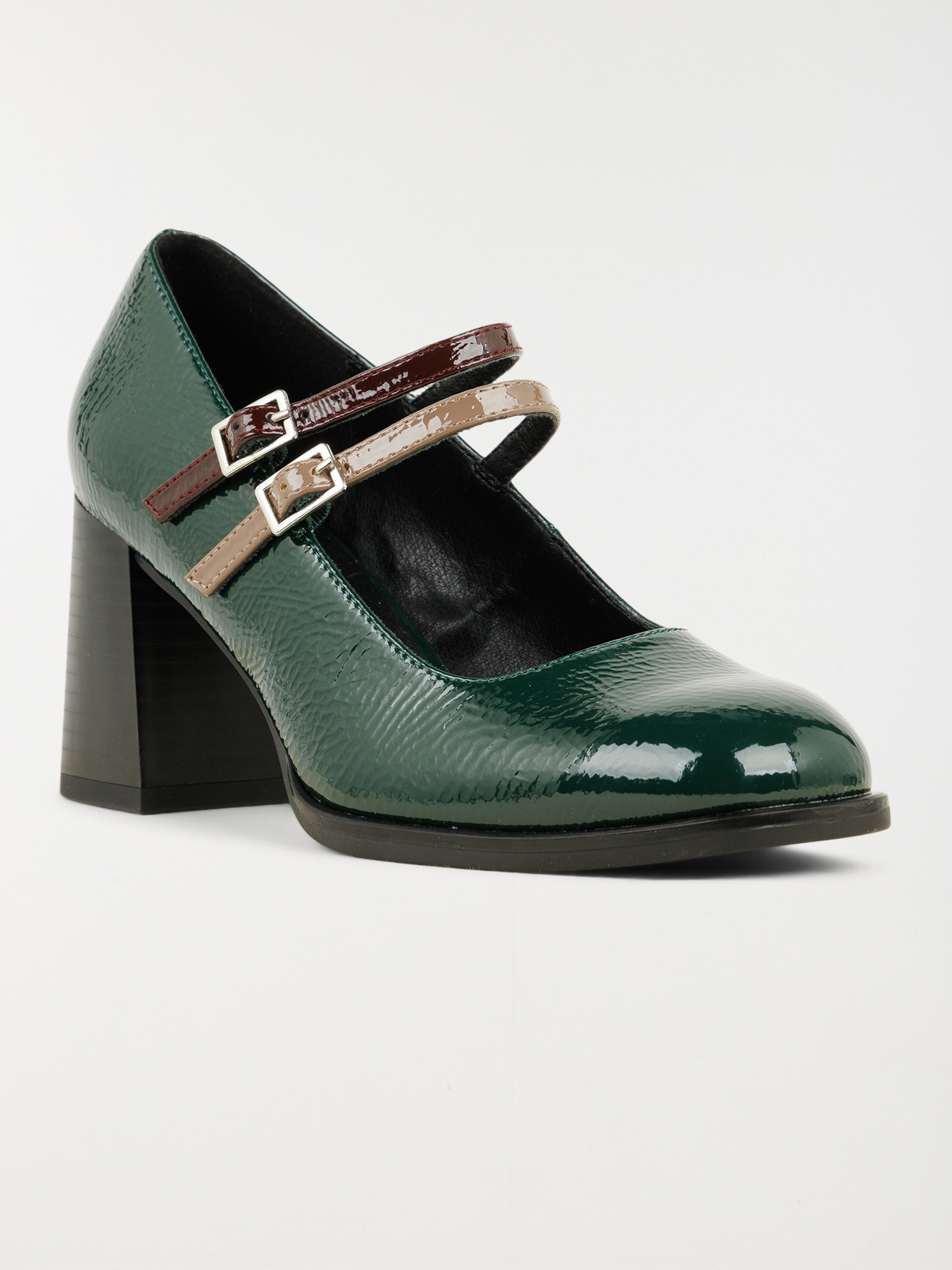 Escarpins vernis verts femme (36-41)