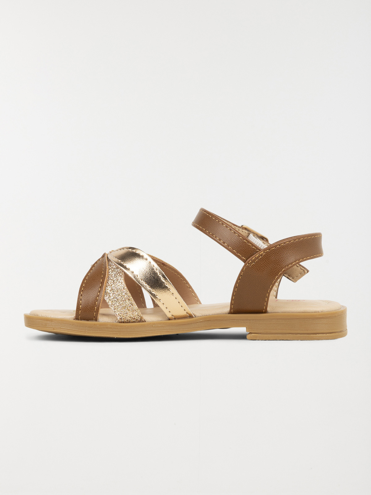 Sandales coloris marron fille (24-30)