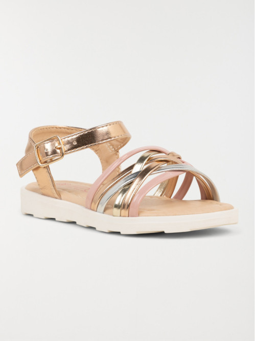 Sandales fille brides croisées (25-30) Sandales fille brides croisées (25-30)