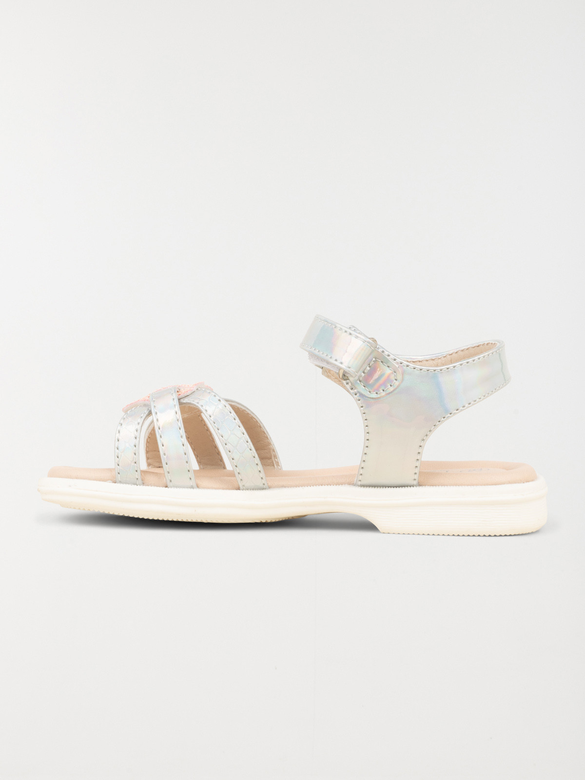 Sandales coeur pailleté fille (25-30) Sandales coeur pailleté fille (25-30)