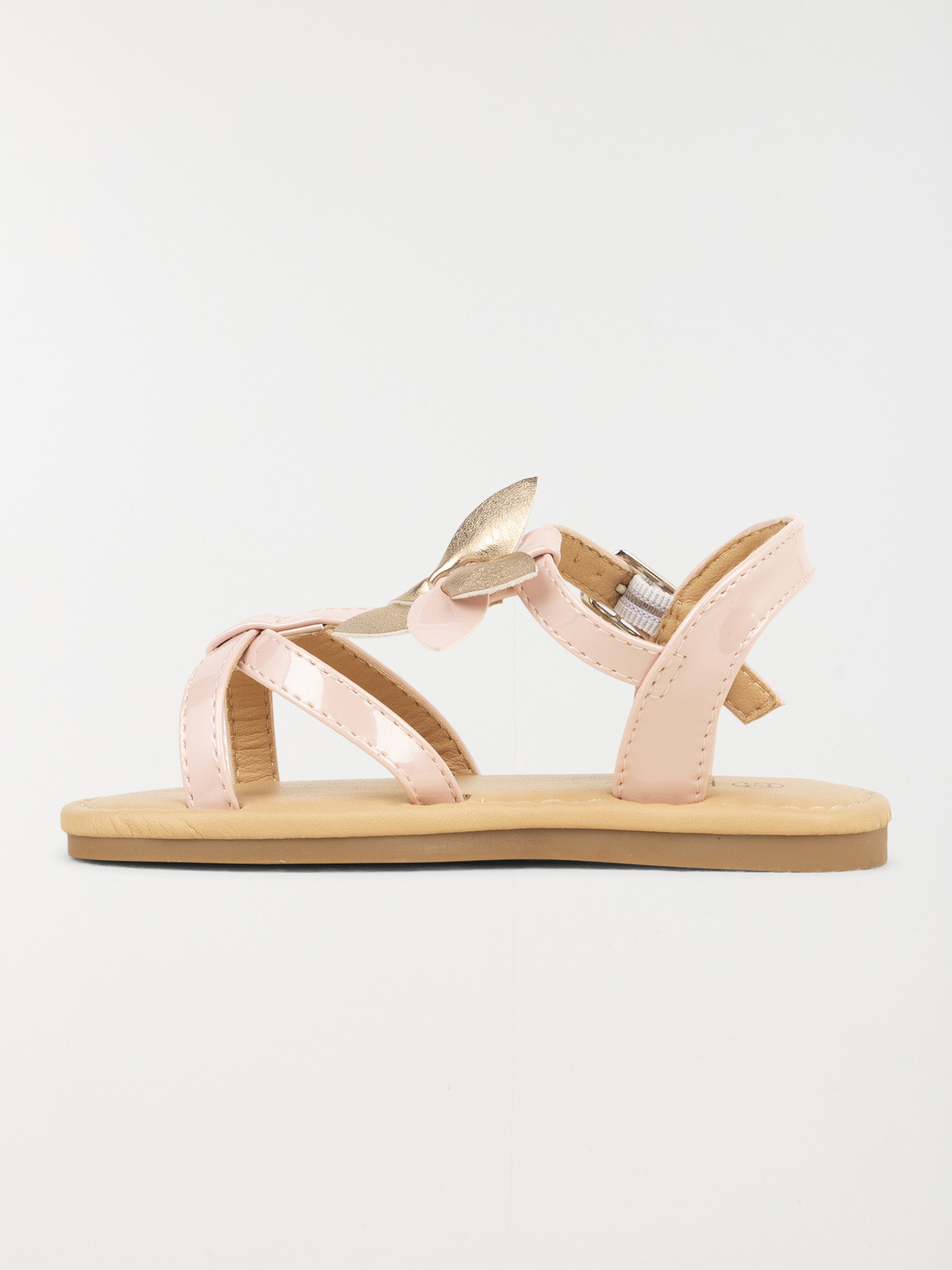 Sandales roses plates fille (24-30)