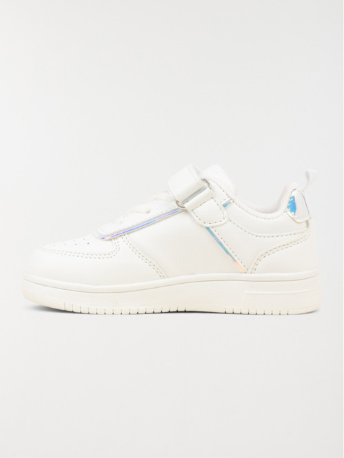 Baskets blanches fille (24-30)