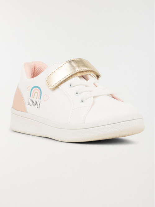 Baskets arc-en-ciel fille (24-30)