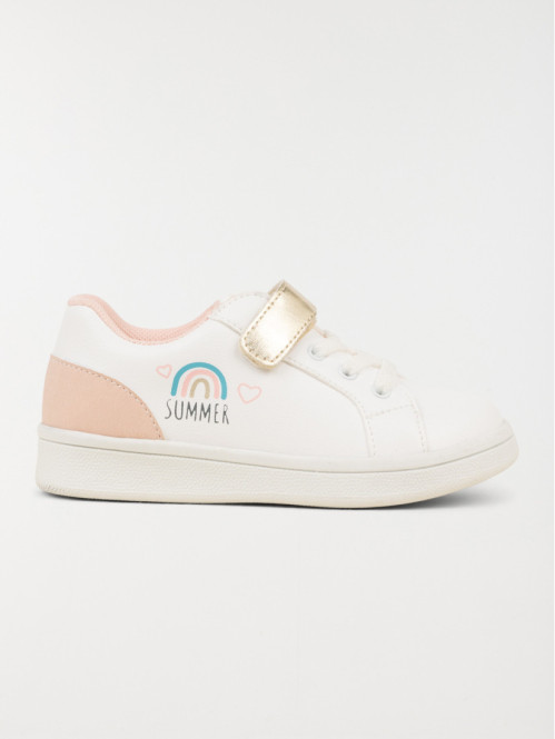 Baskets arc-en-ciel fille (24-30)