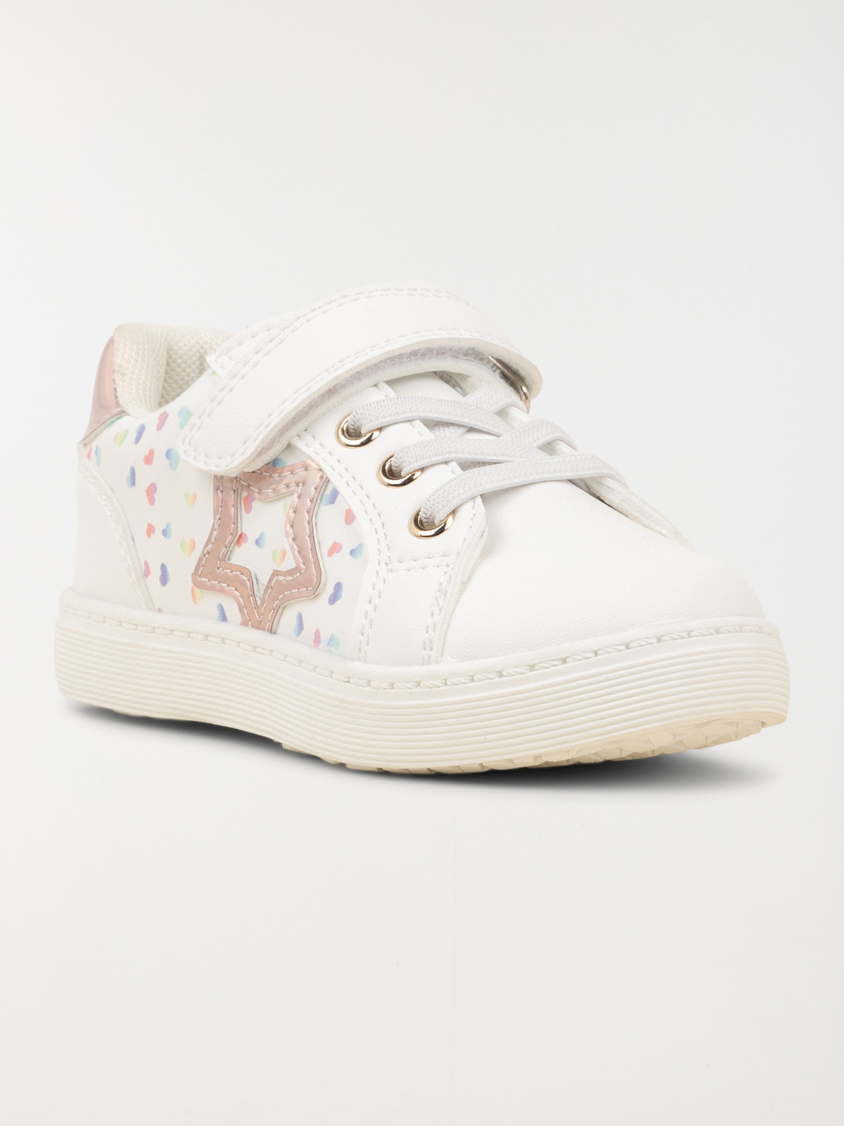 Baskets étoile et coeurs fille (24-30) Baskets étoile et coeurs fille (24-30)