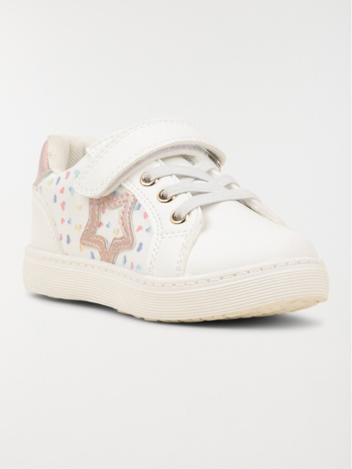 Baskets étoile et coeurs fille (24-30) Baskets étoile et coeurs fille (24-30)