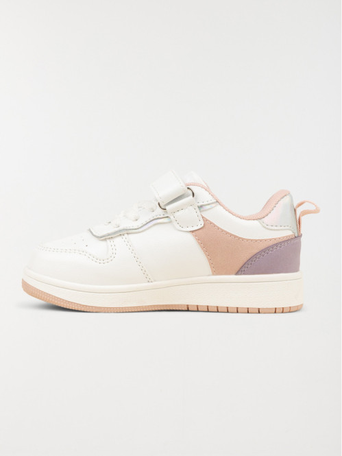 Baskets blanches fille (24-30)