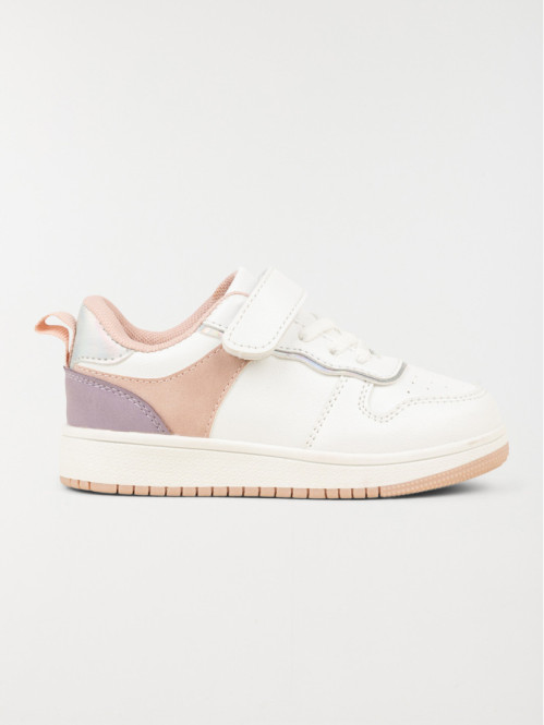 Baskets blanches fille (24-30)