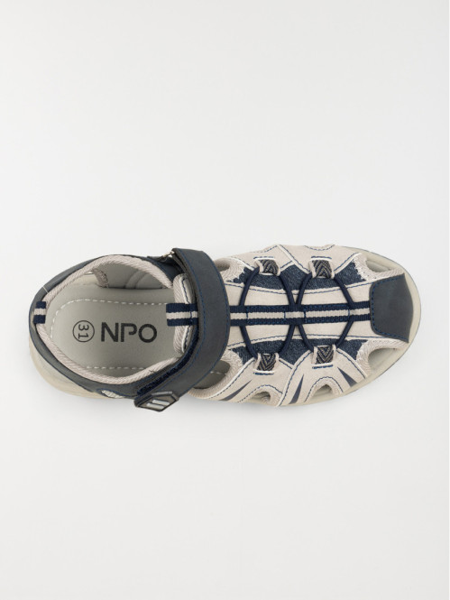 Sandale navy et grise garçon (24-30)