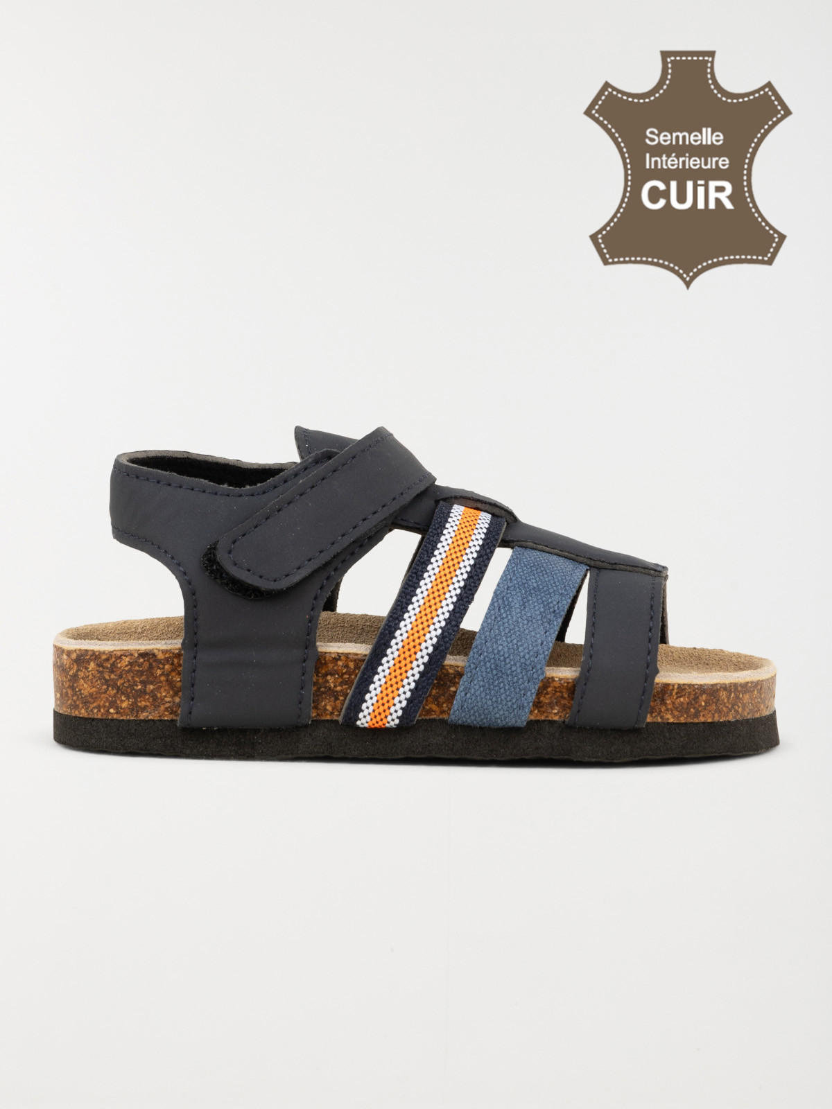 Nu-pied navy garçon (24-30)