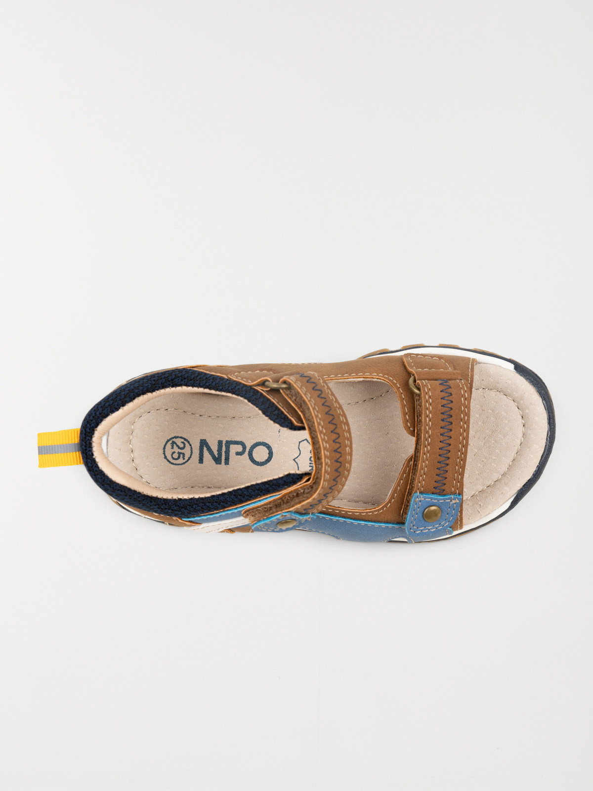 Sandale garçon marron et bleue (24-30)