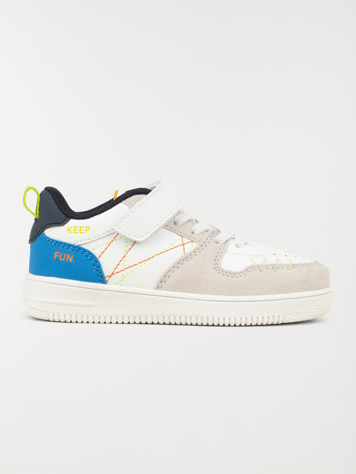 Basket scratch tricolore garçon (25-30)