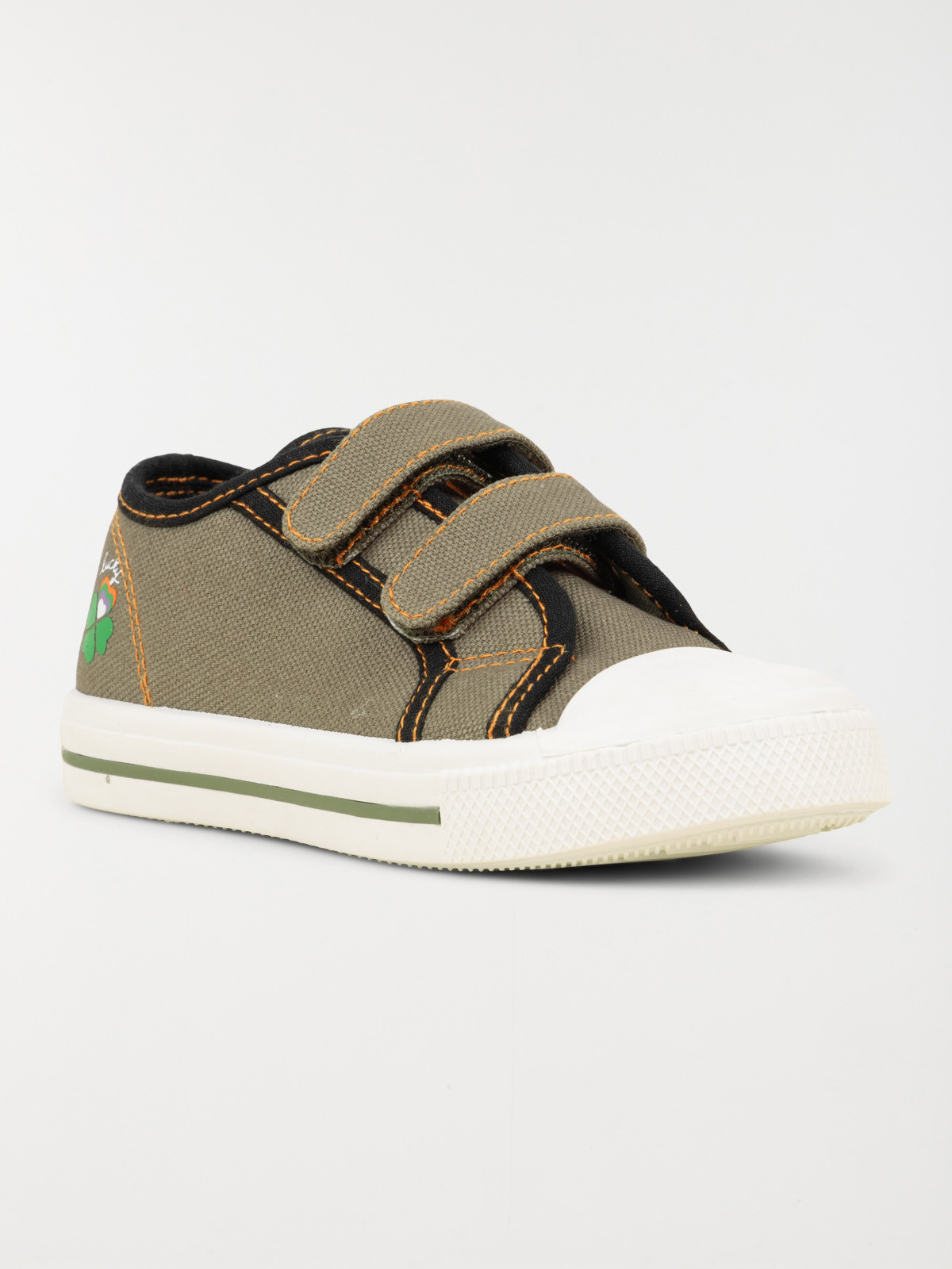 Tennis toile kaki lucky garçon (24-30) Tennis toile kaki lucky garçon (24-30)