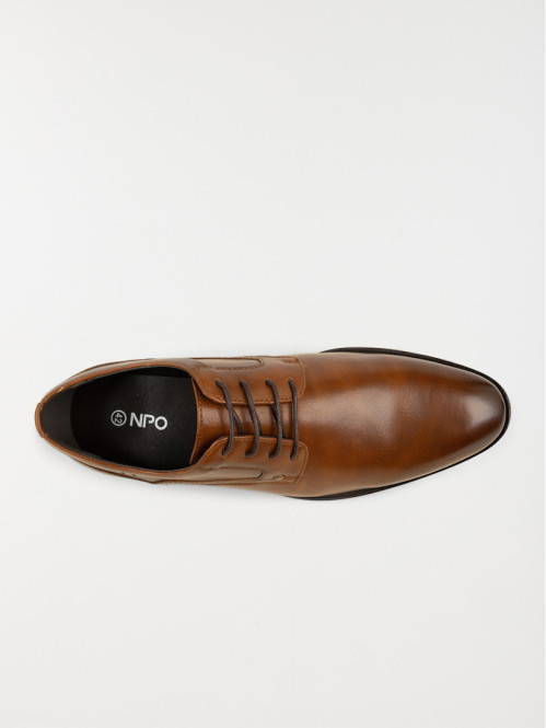 Chaussures lacet homme tan...