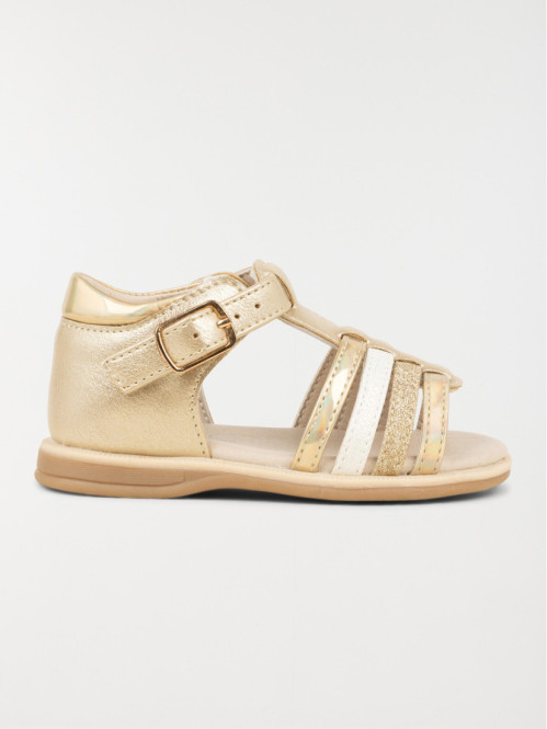 Sandales dorées fille (19-23)