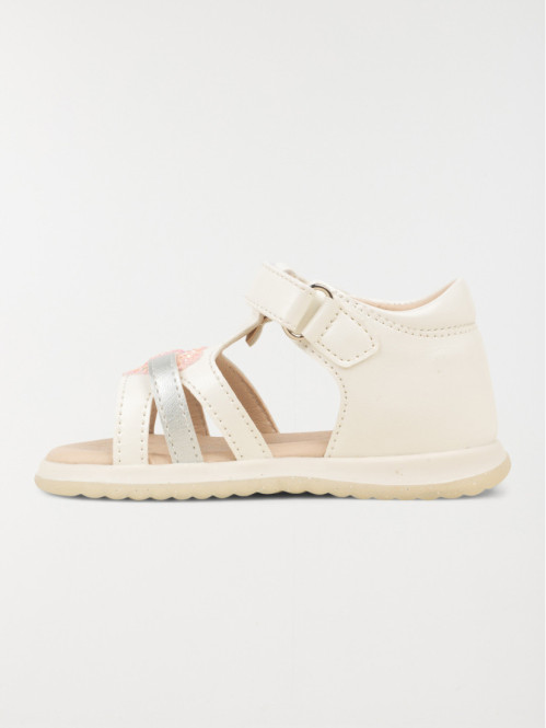 Sandales coeur pailleté fille (19-23)