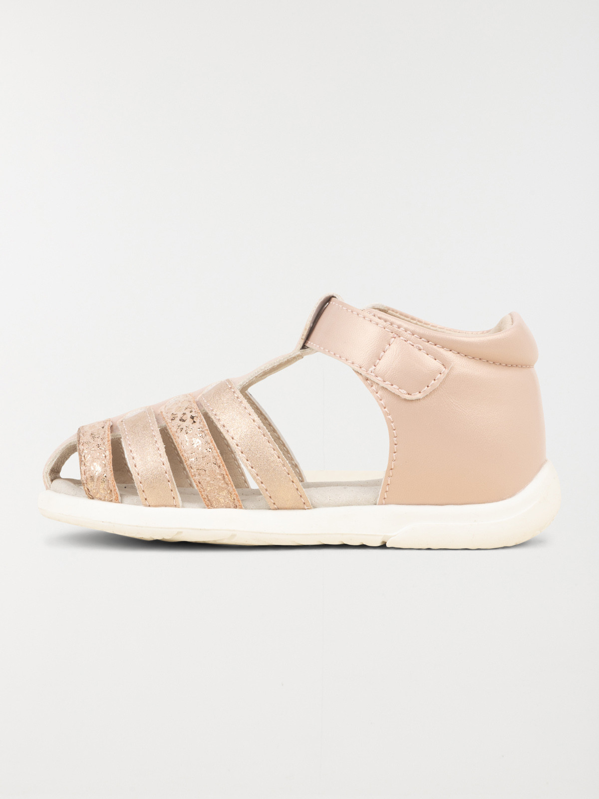 Sandales fermées roses fille (18-23)
