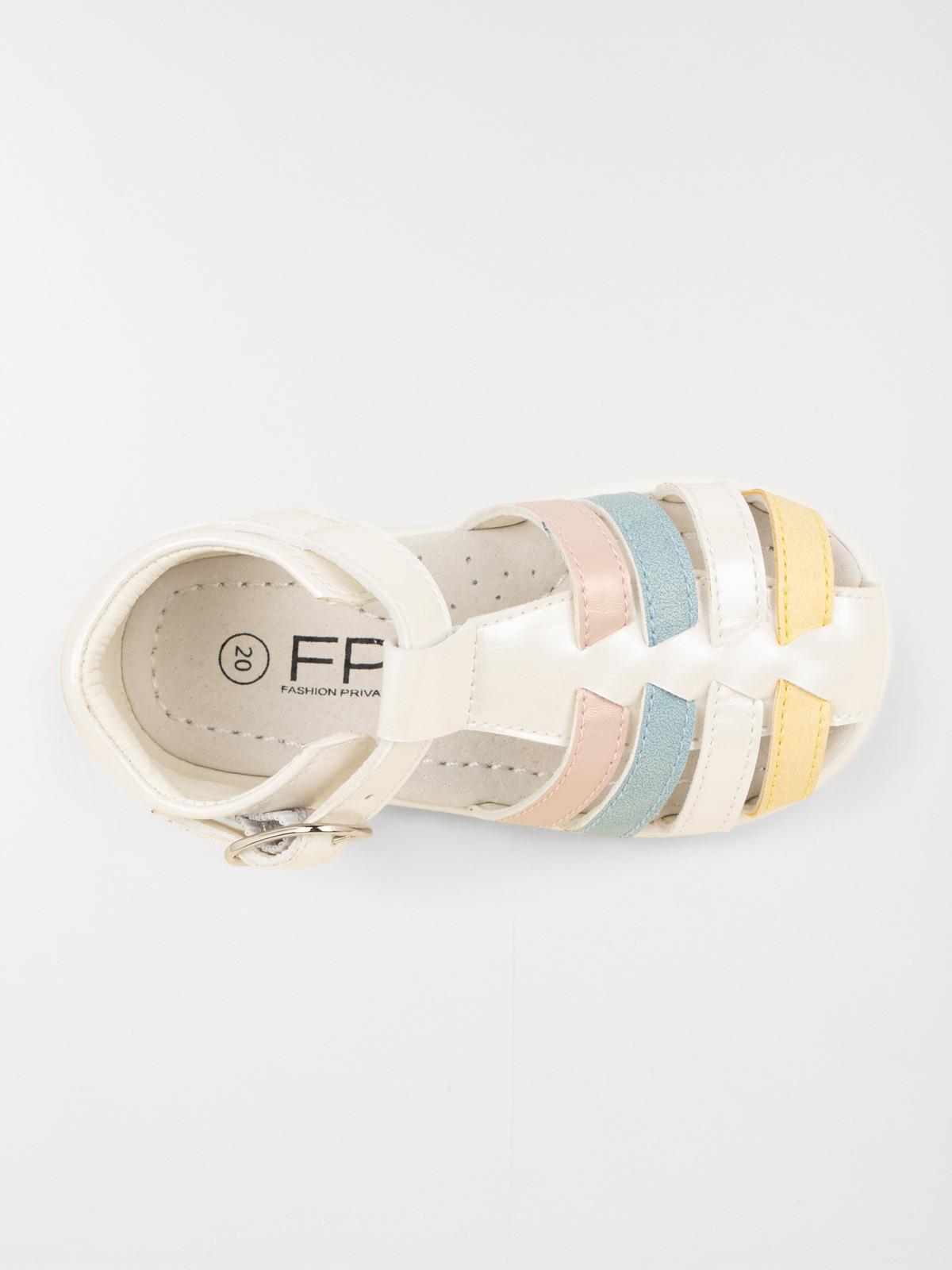 Sandales brides colorées fille (18-23)