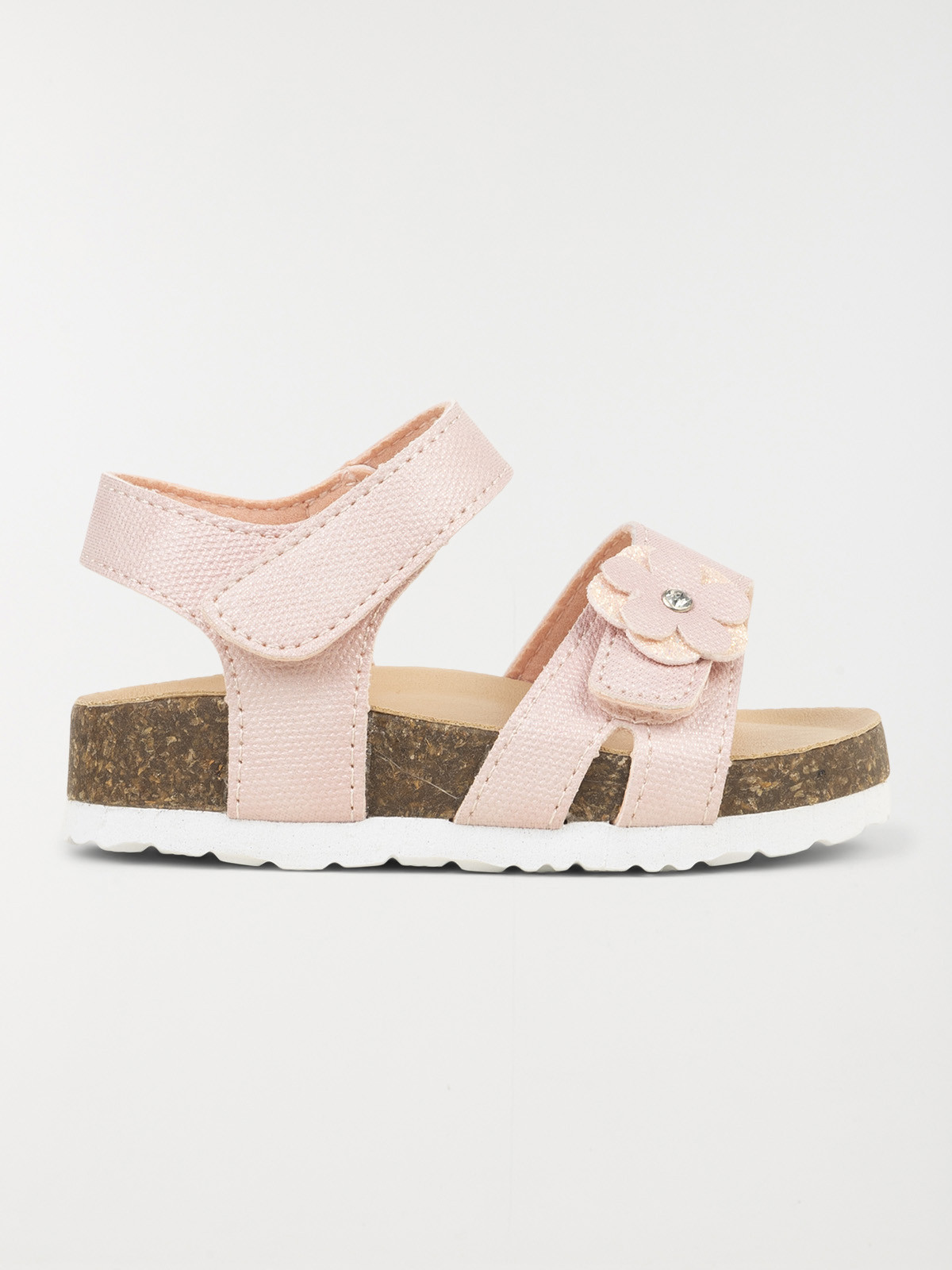 Sandales roses plates fille (20-23)