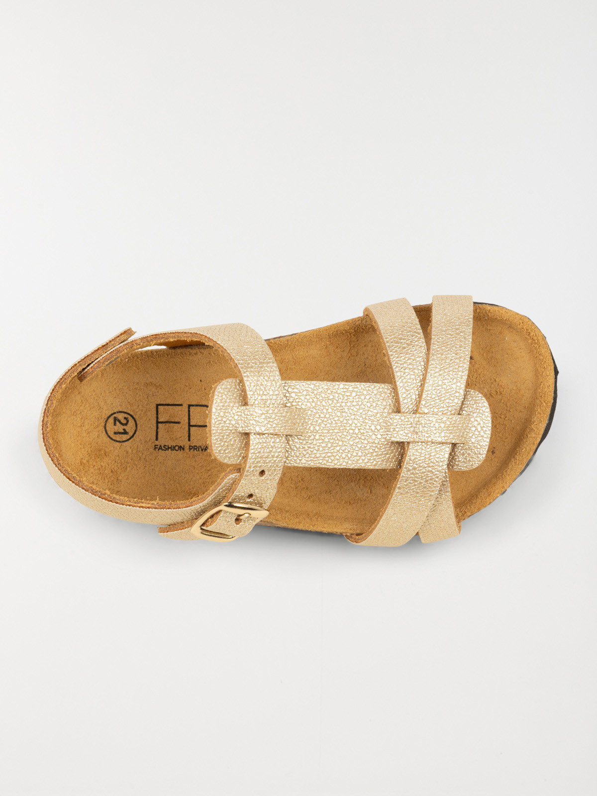 Sandales dorées fille (19-23) Sandales dorées fille (19-23)