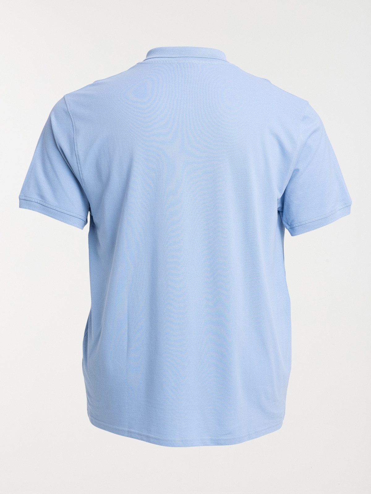 Polo sky blue grande taille homme