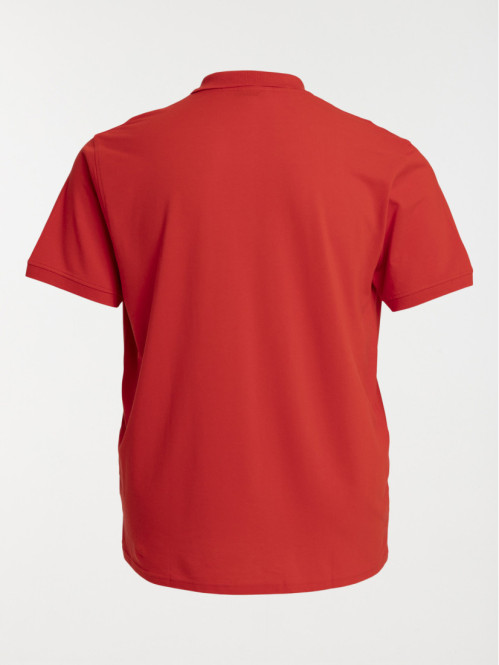 Polo tomate grande taille homme