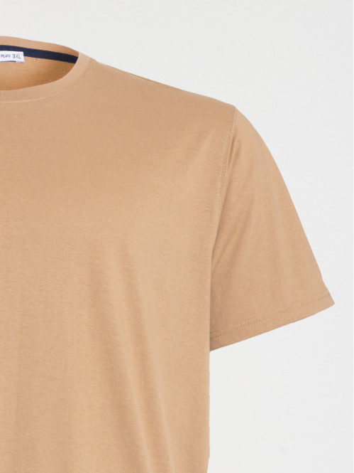 T-shirt fauve grande taille...