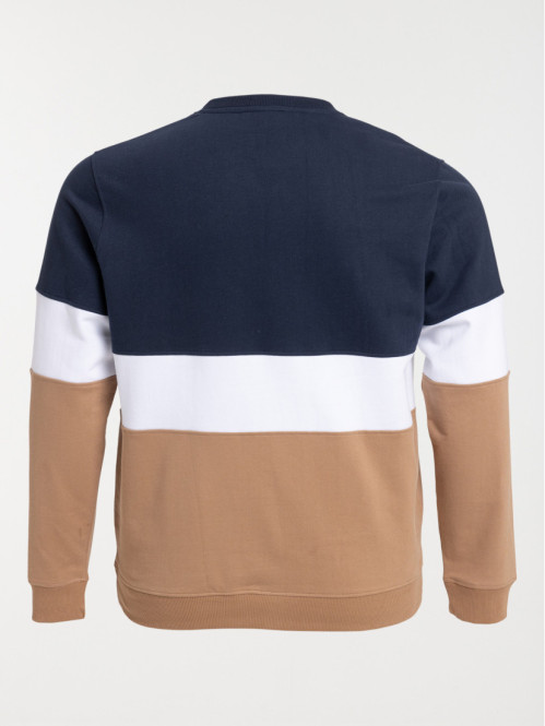 Sweat tricolore grande taille homme Sweat tricolore grande taille homme