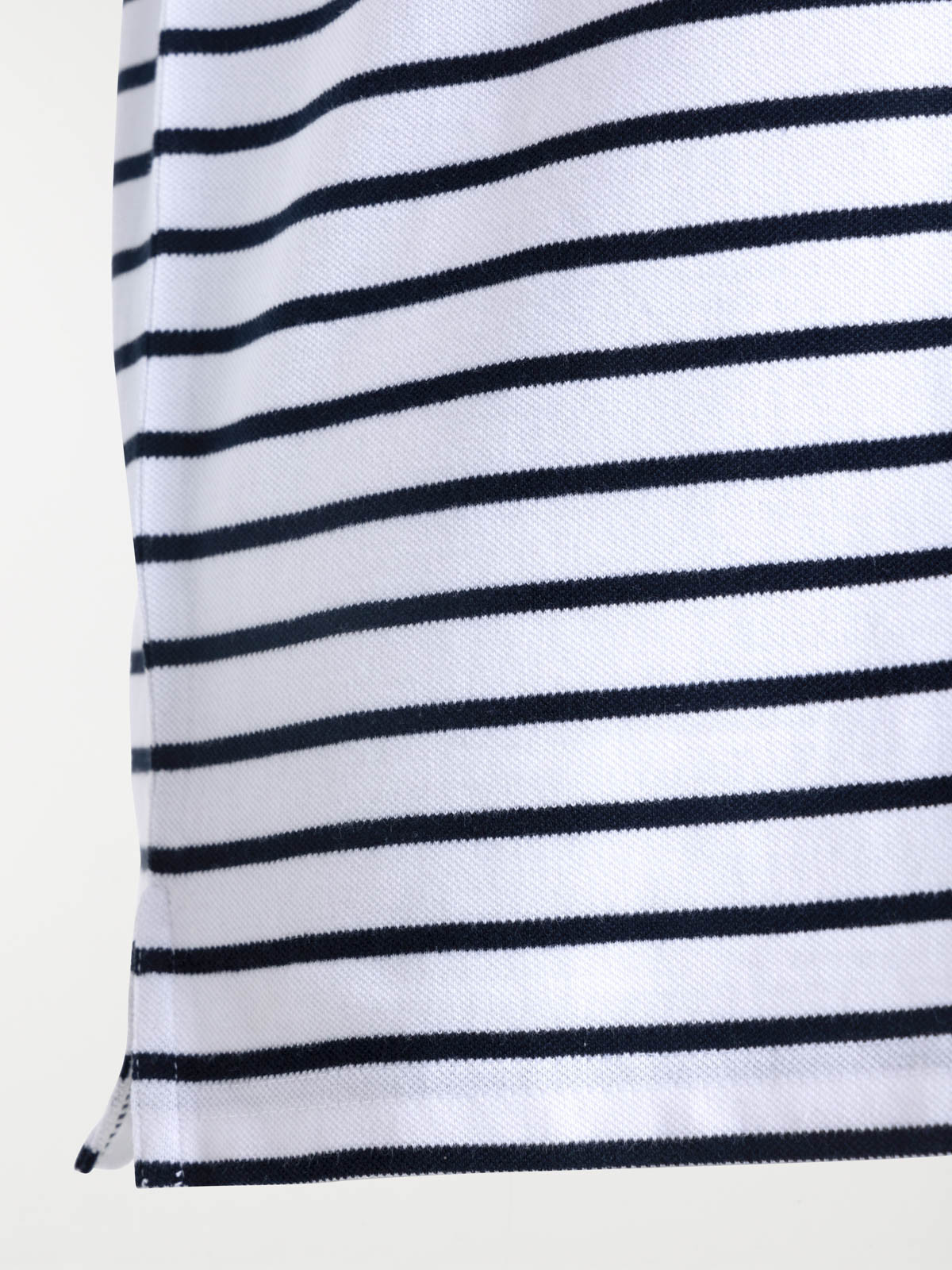 Polo rayé grande taille homme