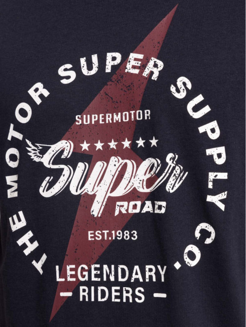 T-shirt imprimé marine navy homme T-shirt imprimé marine navy homme