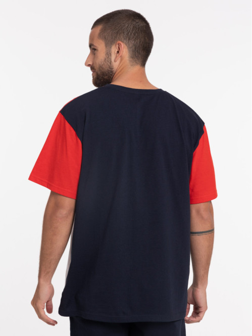 T-shirt Saint-Malo color block homme