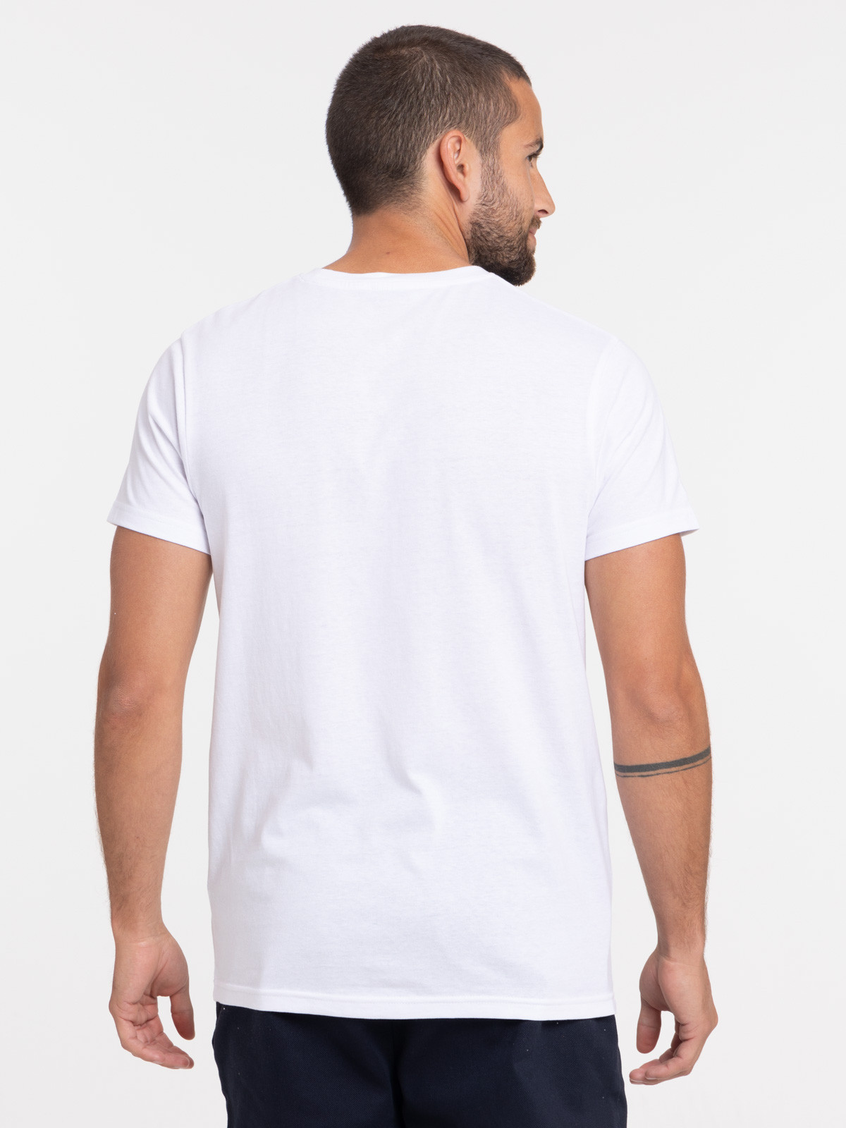 T-shirt blanc Saint Valentin homme T-shirt blanc Saint Valentin homme