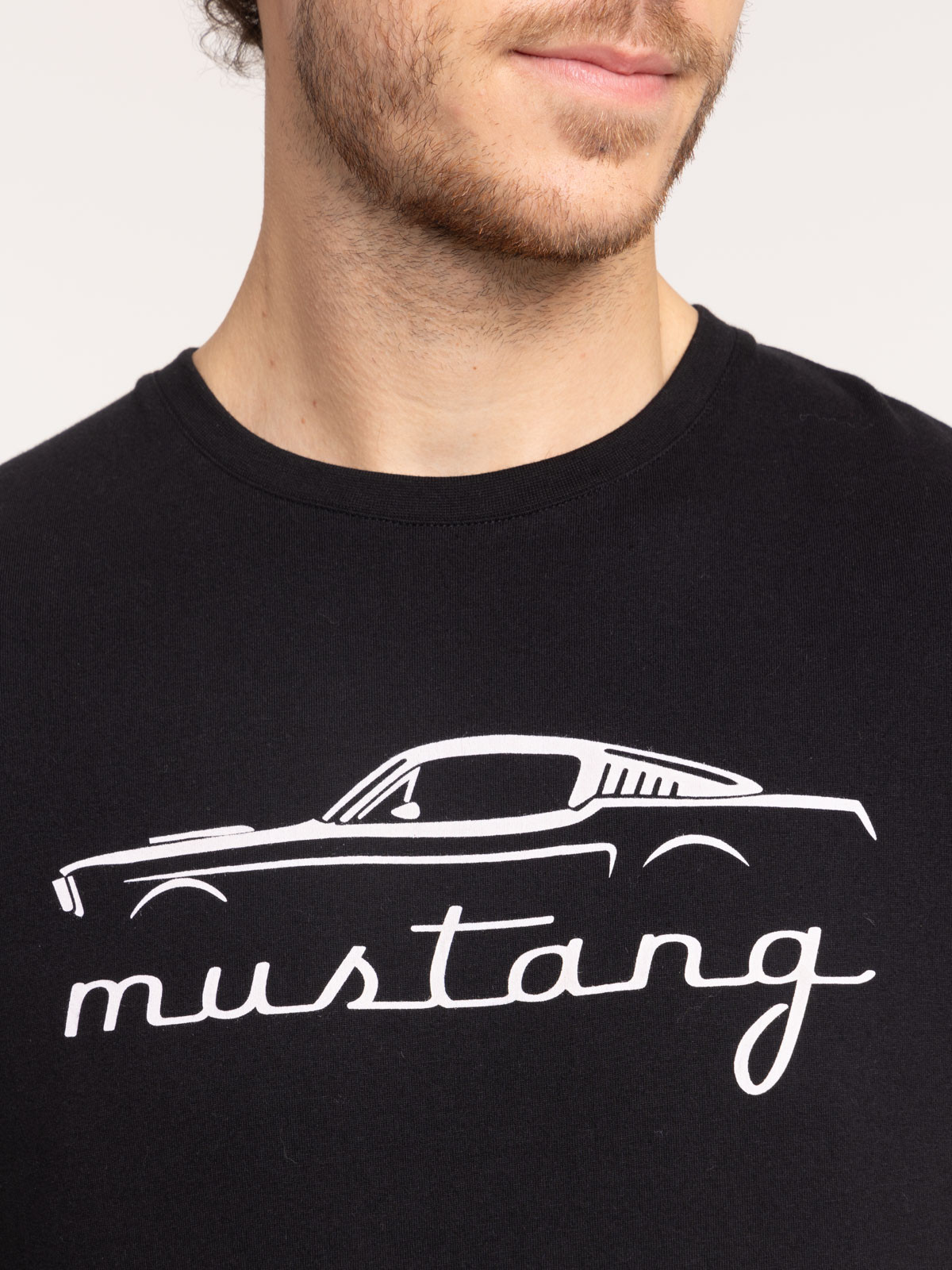 T-shirt Mustang homme noir T-shirt Mustang homme noir