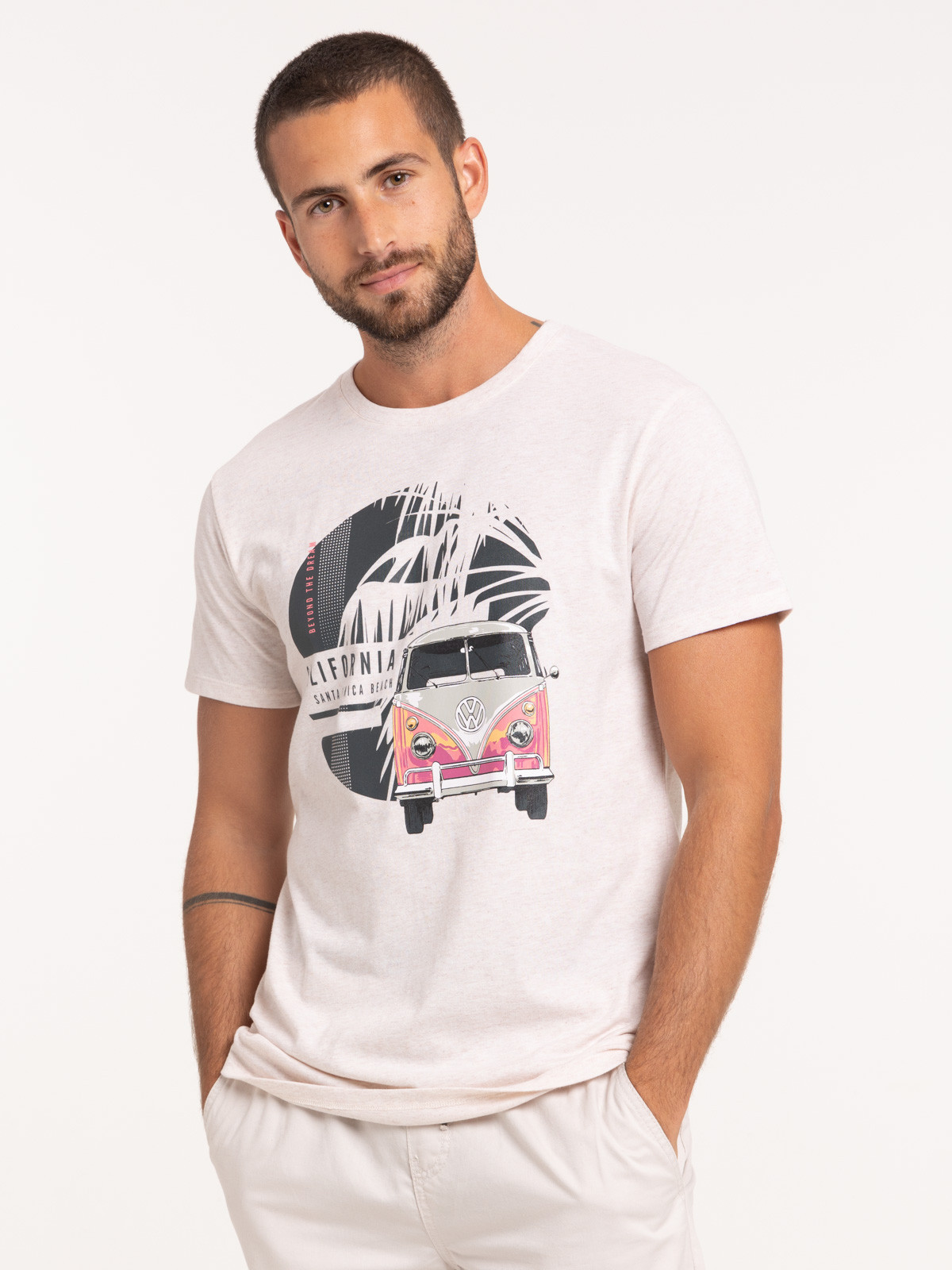 T-shirt van california homme