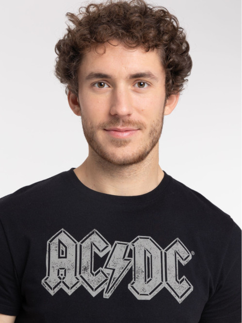 T-shirt AC/DC homme noir
