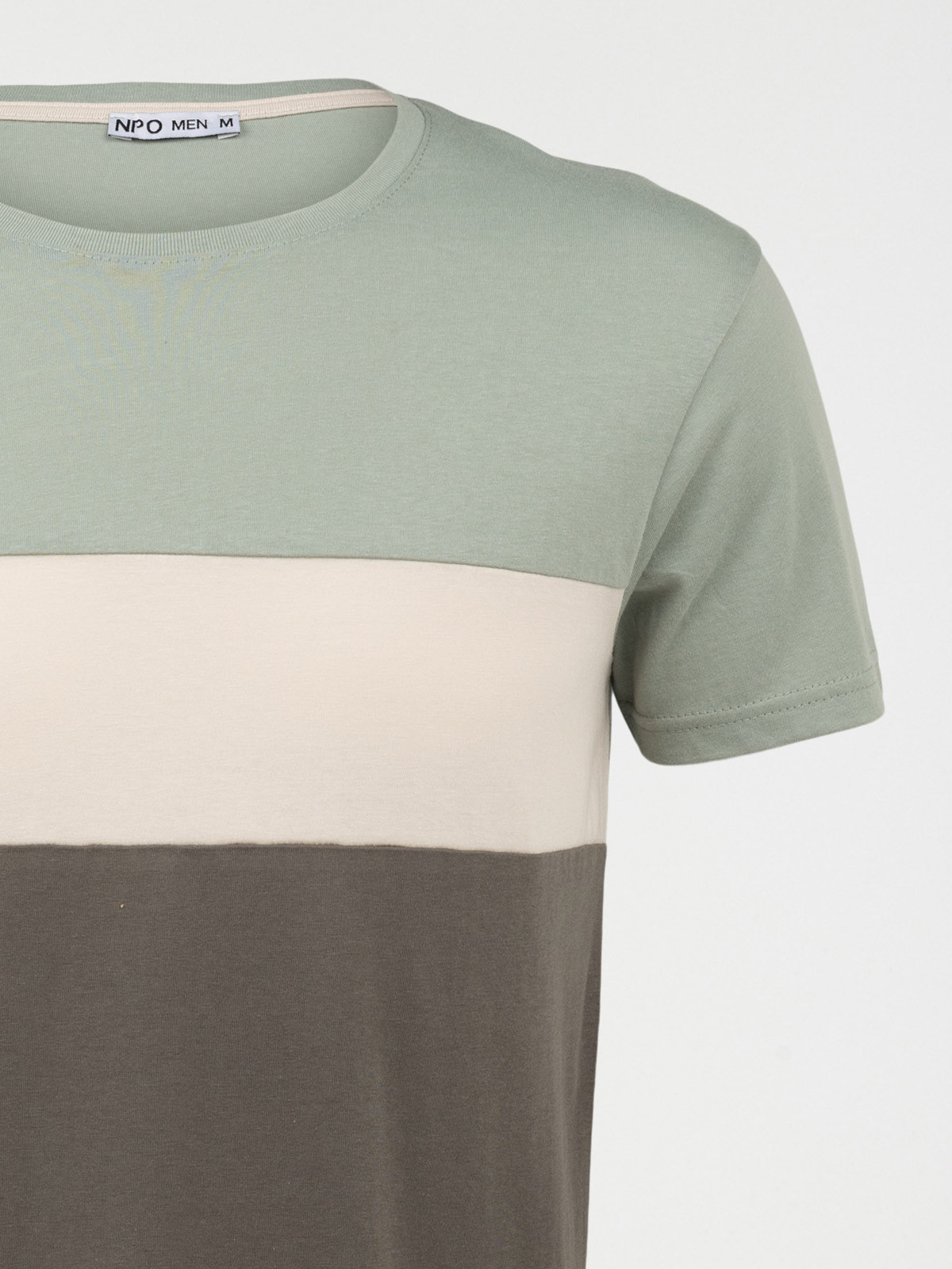 T-shirt tricolore homme