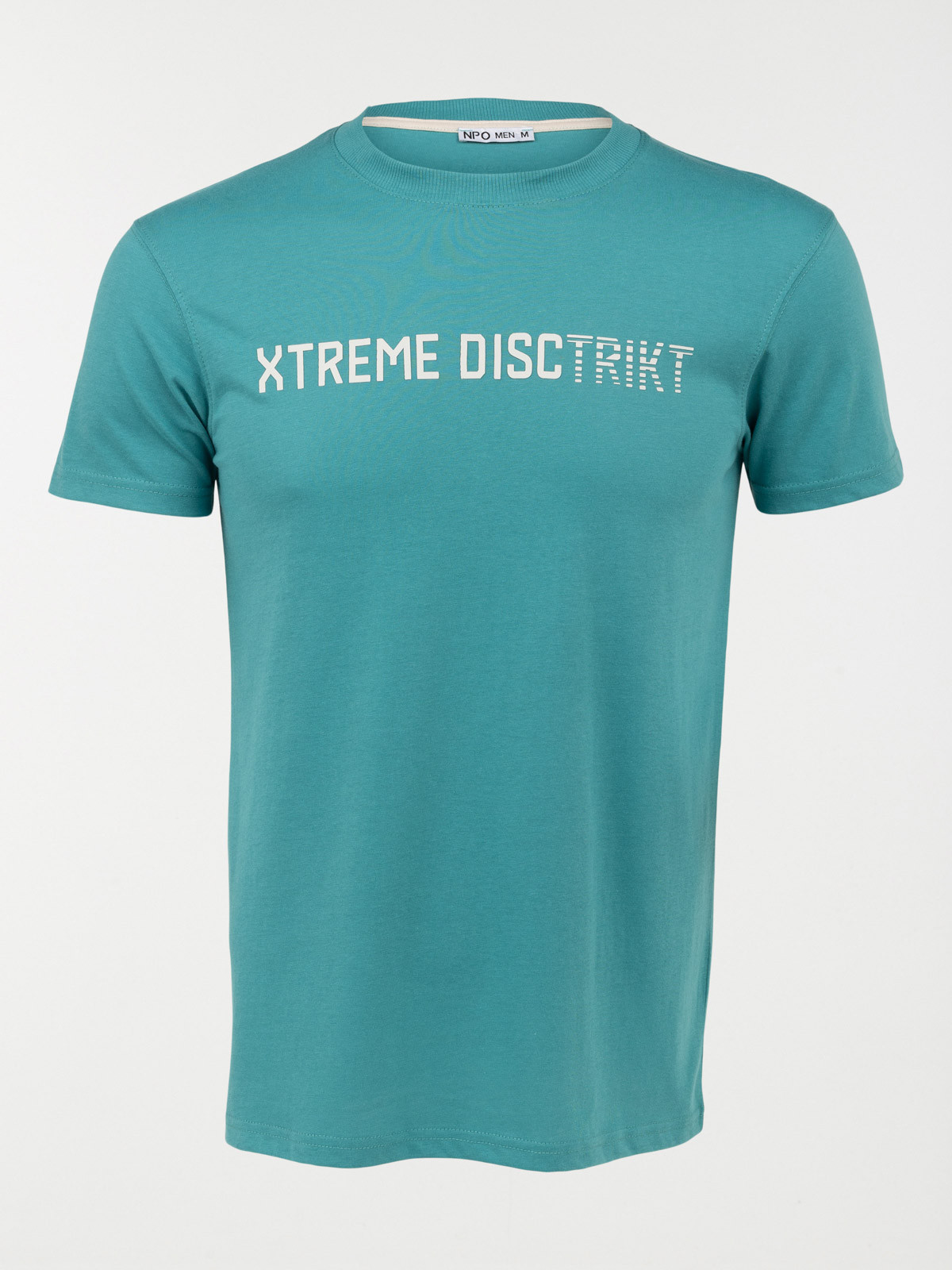 Tee-shirt homme coloris lagon