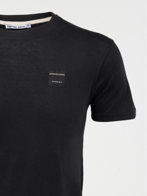 T-shirt imprimé devant et dos homme