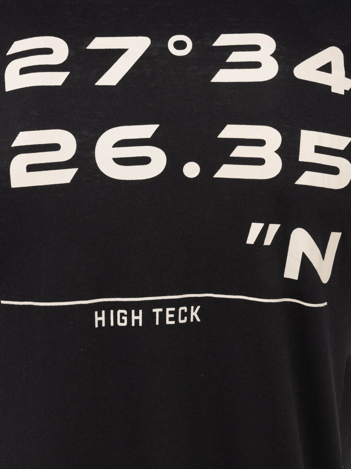 T-shirt imprimé devant et dos homme